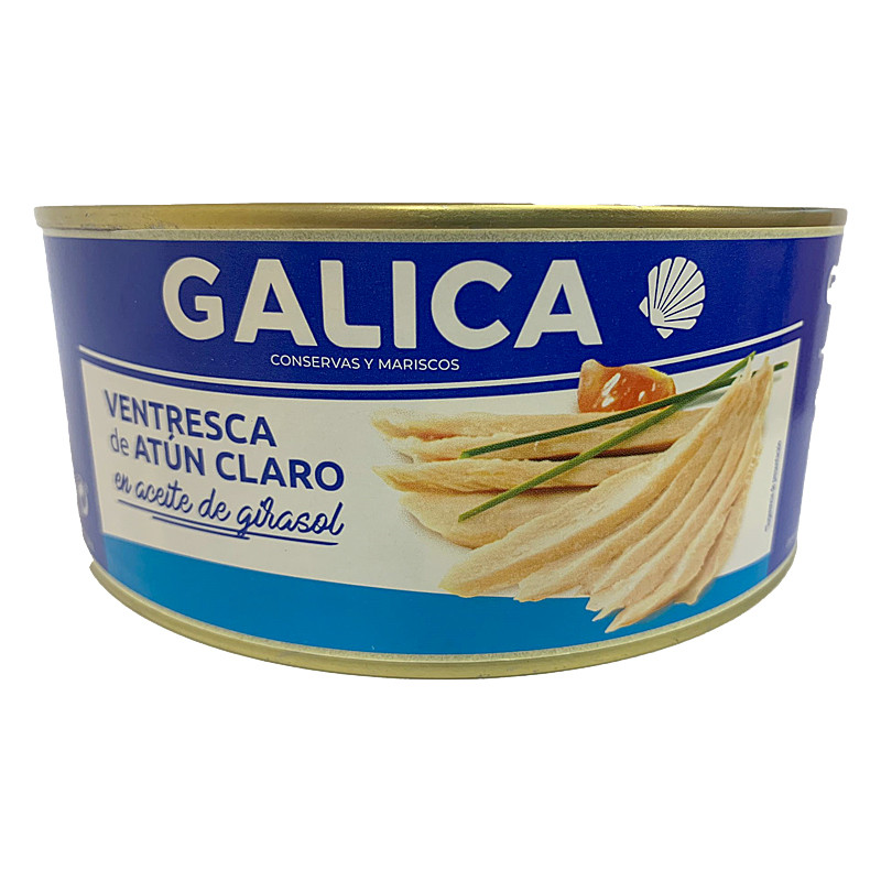 VENTRESCA ATÚN CLARO EN ACEITE DE GIRASOL RO-800 12/800